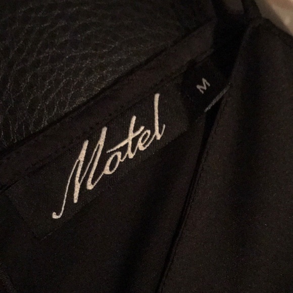 Black Satin playsuit romper - Picture 3 of 3